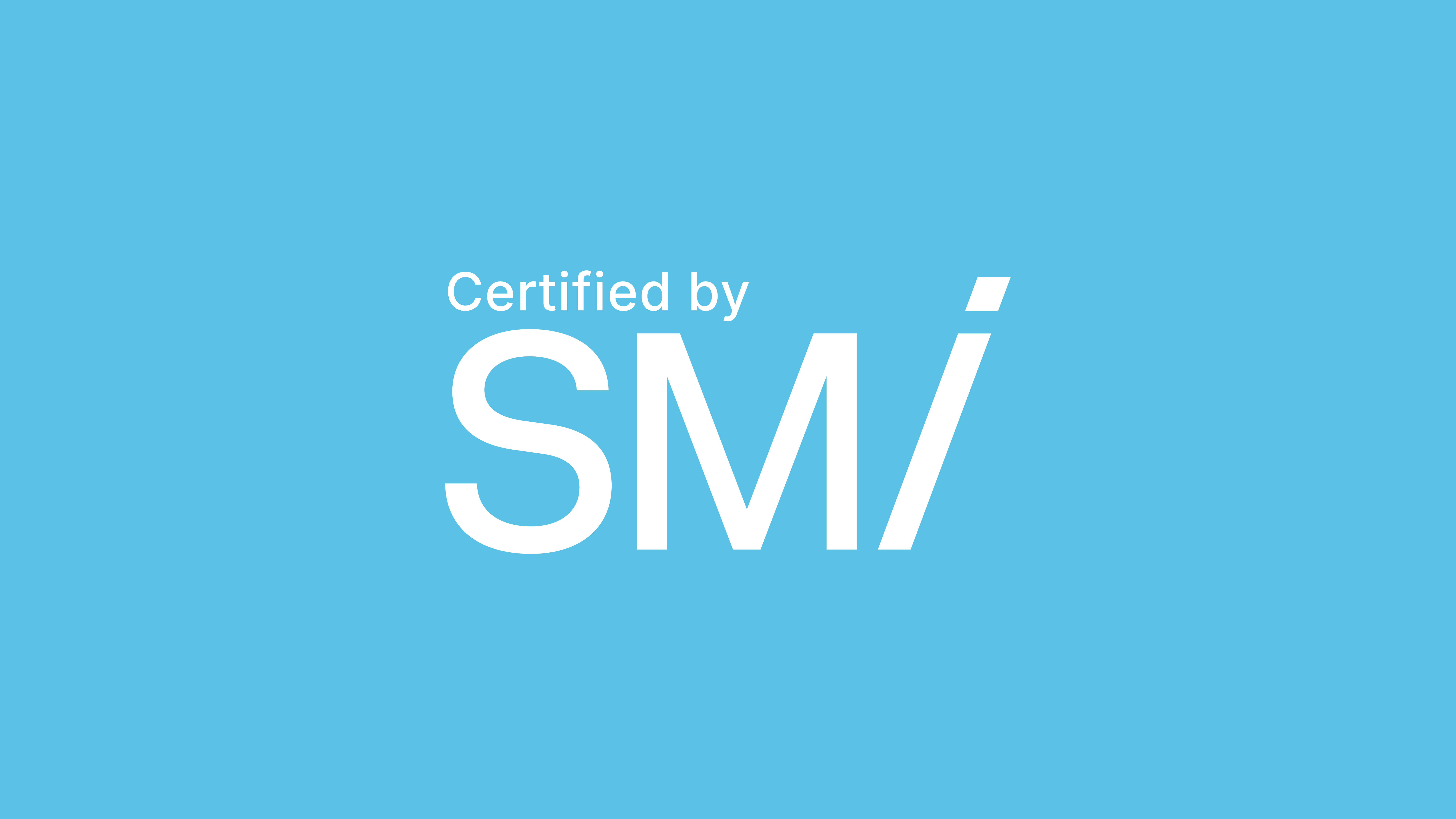 Certified by SMI - San Marino Innovation